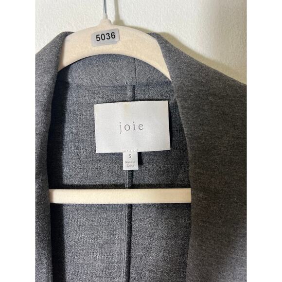 Joie Gray 3/4 Sleeve Jacket Sz S - Picture 3 of 3
